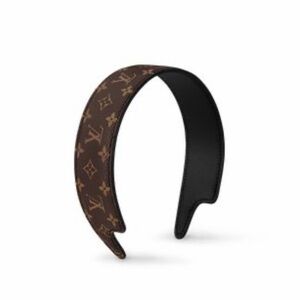 LV brown monogram outline headband - fashion hair accessories
